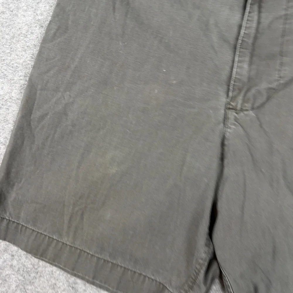 Route 66 Flat Front Chino Shorts Mens 36 Grey Utility‎ Workwear Casual Outdoor